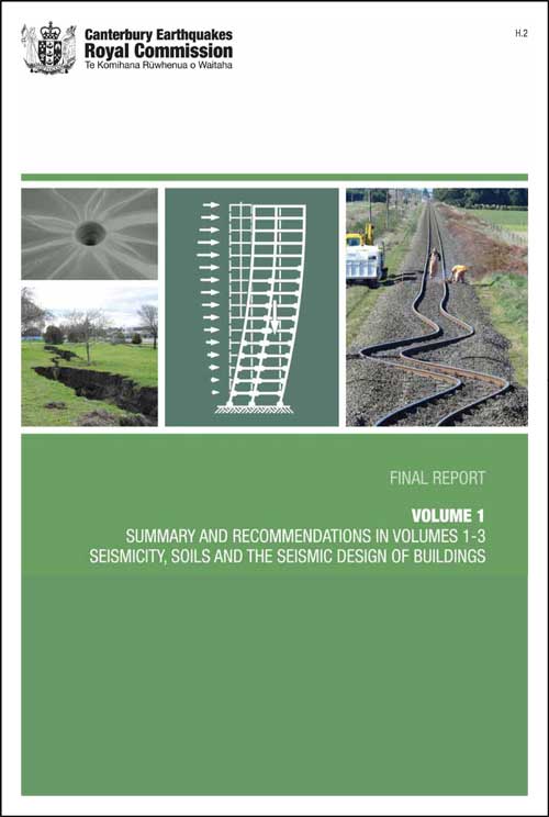 Cover image of Volume 1 Summary and Recommendations in Volumes 1-3, Seismicity, Soils and the Seismic Design of Buildings