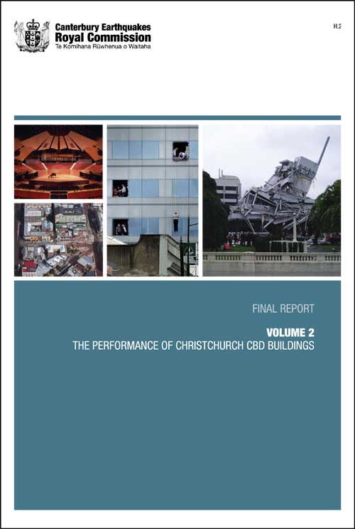 Cover image of Volume 2 The Performance of Christchurch CBD Buildings