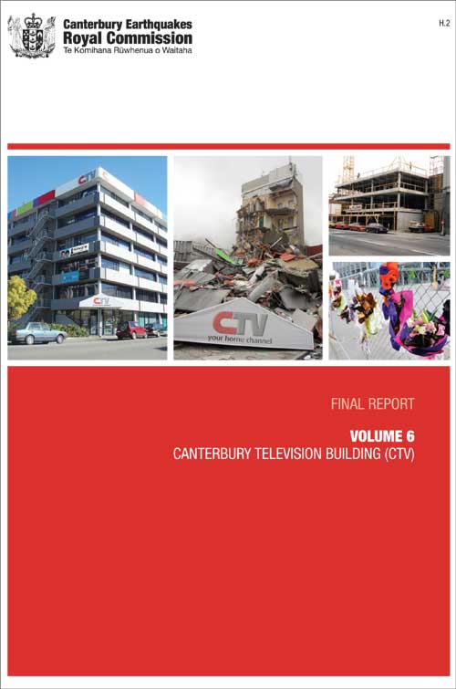 Cover image of Volume 6 Canterbury Television Building (CTV)